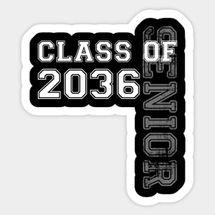 Class of 2036 Senior Sticker